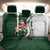 South Africa Christmas In July Back Car Seat Cover Geseende Kersfees Springbok Black Santa