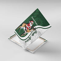 South Africa Christmas In July Canvas Wall Art Geseende Kersfees Springbok Black Santa