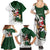 South Africa Christmas In July Family Matching Summer Maxi Dress and Hawaiian Shirt Geseende Kersfees Springbok Black Santa