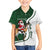 South Africa Christmas In July Hawaiian Shirt Geseende Kersfees Springbok Black Santa