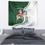 South Africa Christmas In July Tapestry Geseende Kersfees Springbok Black Santa