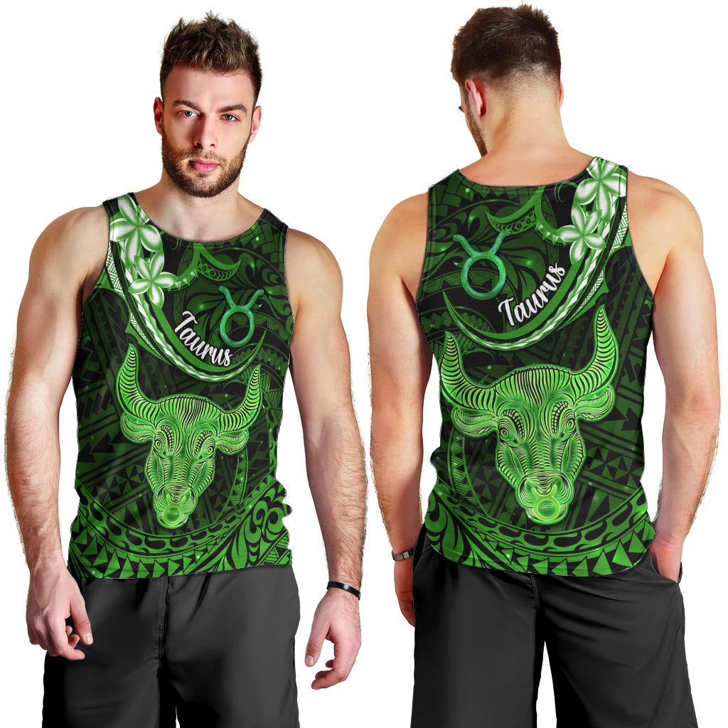 polynesian-pride-taurus-zodiac-men-tank-top-astrological-sign-tribal-plumeria-green-galaxy
