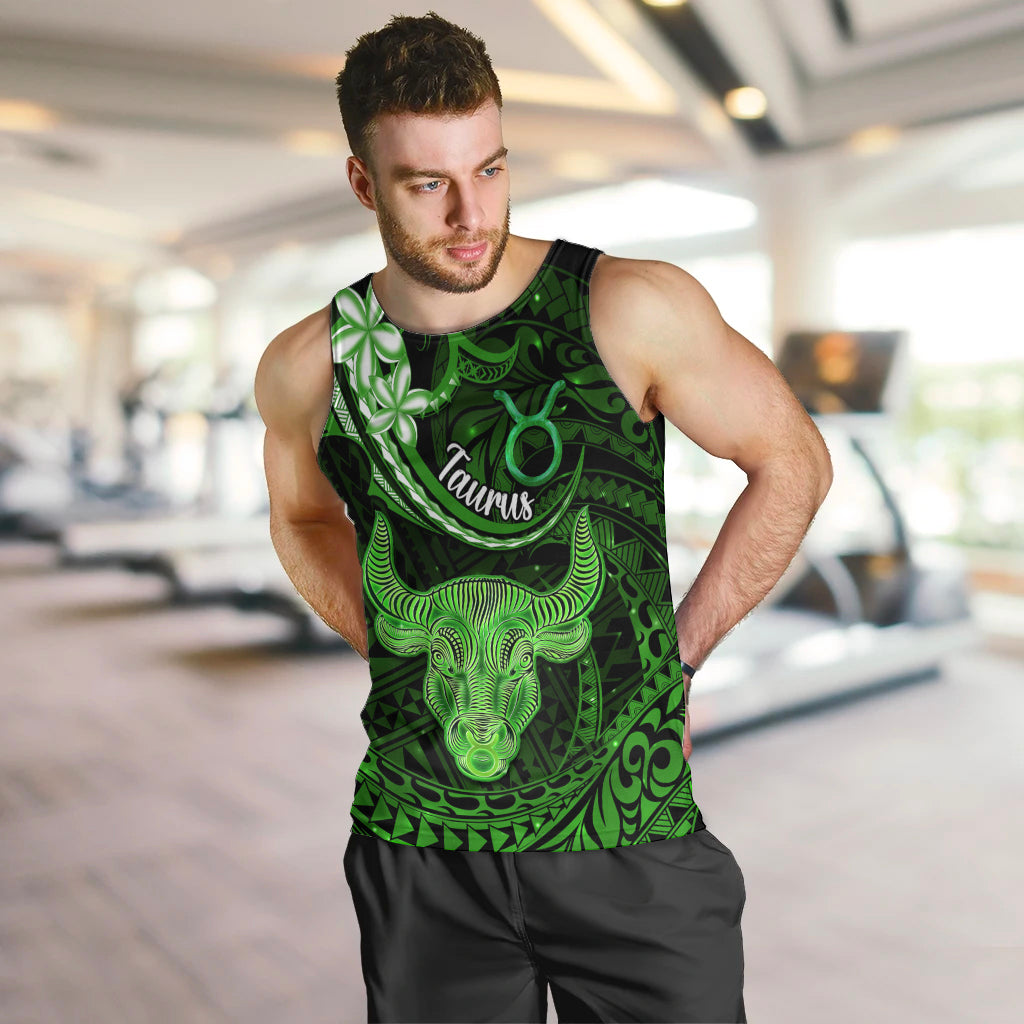 polynesian-pride-taurus-zodiac-men-tank-top-astrological-sign-tribal-plumeria-green-galaxy
