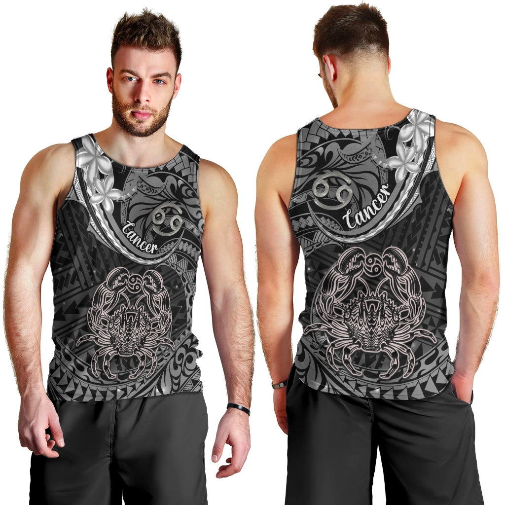 polynesian-pride-cancer-zodiac-men-tank-top-astrological-sign-tribal-plumeria-grey-galaxy