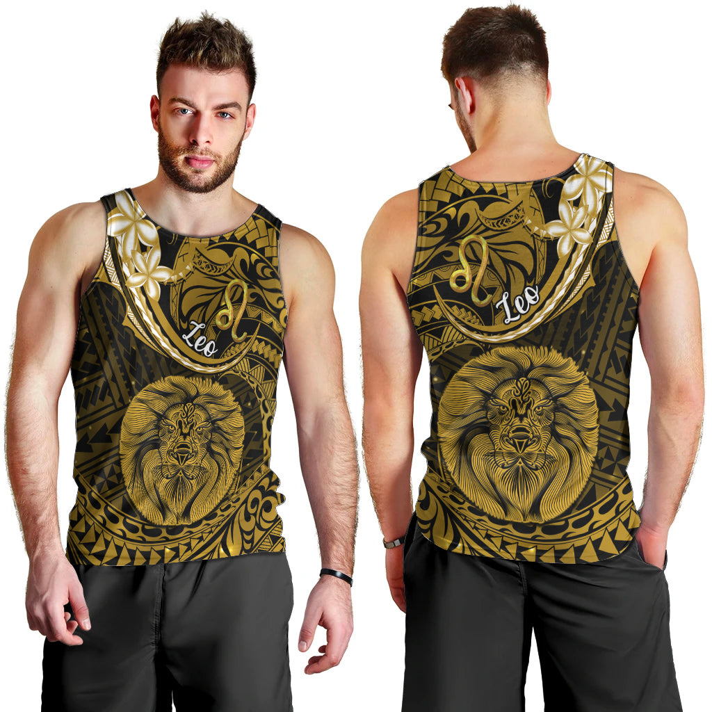 polynesian-pride-leo-zodiac-men-tank-top-astrological-sign-tribal-plumeria-gold-galaxy