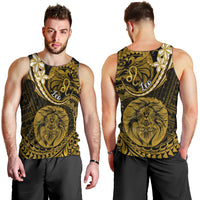 polynesian-pride-leo-zodiac-men-tank-top-astrological-sign-tribal-plumeria-gold-galaxy