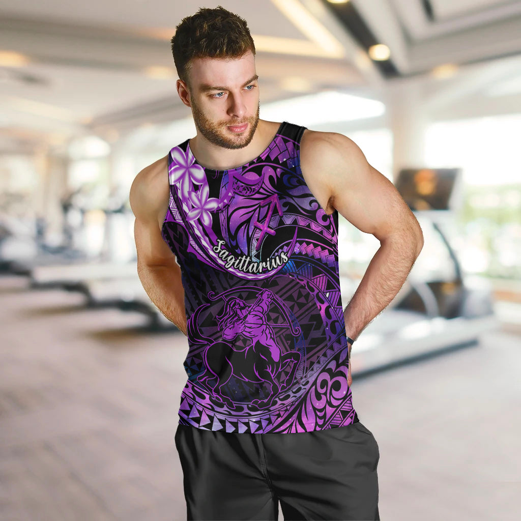 polynesian-pride-sagittarius-zodiac-men-tank-top-astrological-sign-tribal-plumeria-purple-galaxy