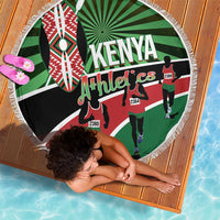Athletics Kenya Beach Blanket Maasai Shield Running Way - Wonder Print Shop