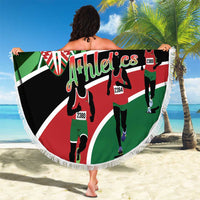 Athletics Kenya Beach Blanket Maasai Shield Running Way - Wonder Print Shop