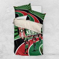Athletics Kenya Bedding Set Maasai Shield Running Way - Wonder Print Shop