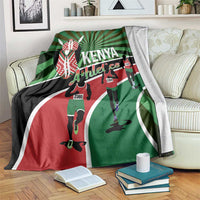 Athletics Kenya Blanket Maasai Shield Running Way - Wonder Print Shop