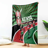 Athletics Kenya Blanket Maasai Shield Running Way - Wonder Print Shop