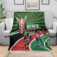 Athletics Kenya Blanket Maasai Shield Running Way - Wonder Print Shop