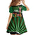 Athletics Kenya Family Matching Off The Shoulder Long Sleeve Dress and Hawaiian Shirt Maasai Shield Running Way - Wonder Print Shop