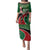 Athletics Kenya Family Matching Puletasi and Hawaiian Shirt Maasai Shield Running Way - Wonder Print Shop