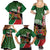 Athletics Kenya Family Matching Summer Maxi Dress and Hawaiian Shirt Maasai Shield Running Way - Wonder Print Shop