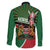 Athletics Kenya Family Matching Summer Maxi Dress and Hawaiian Shirt Maasai Shield Running Way - Wonder Print Shop
