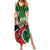 Athletics Kenya Family Matching Summer Maxi Dress and Hawaiian Shirt Maasai Shield Running Way - Wonder Print Shop
