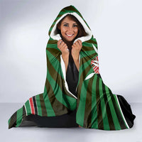 Athletics Kenya Hooded Blanket Maasai Shield Running Way - Wonder Print Shop