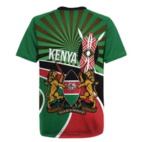 Athletics Kenya Rugby Jersey Maasai Shield Running Way - Wonder Print Shop