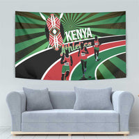 Athletics Kenya Tapestry Maasai Shield Running Way - Wonder Print Shop