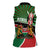 Athletics Kenya Women Sleeveless Polo Shirt Maasai Shield Running Way - Wonder Print Shop