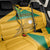 Custom Jamaica Lacrosse Back Car Seat Cover Streamertail Hummingbird With Flag - Wonder Print Shop