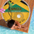 Custom Jamaica Lacrosse Beach Blanket Streamertail Hummingbird With Flag - Wonder Print Shop