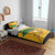 Custom Jamaica Lacrosse Bedding Set Streamertail Hummingbird With Flag - Wonder Print Shop