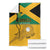 Custom Jamaica Lacrosse Blanket Streamertail Hummingbird With Flag - Wonder Print Shop