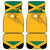 Custom Jamaica Lacrosse Car Mats Streamertail Hummingbird With Flag - Wonder Print Shop