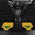 Custom Jamaica Lacrosse Car Mats Streamertail Hummingbird With Flag - Wonder Print Shop