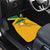 Custom Jamaica Lacrosse Car Mats Streamertail Hummingbird With Flag - Wonder Print Shop