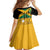 Custom Jamaica Lacrosse Family Matching Puletasi and Hawaiian Shirt Streamertail Hummingbird With Flag - Wonder Print Shop