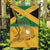 Custom Jamaica Lacrosse Garden Flag Streamertail Hummingbird With Flag - Wonder Print Shop
