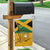 Custom Jamaica Lacrosse Garden Flag Streamertail Hummingbird With Flag - Wonder Print Shop