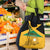 Custom Jamaica Lacrosse Grocery Bag Streamertail Hummingbird With Flag - Wonder Print Shop