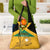 Custom Jamaica Lacrosse Grocery Bag Streamertail Hummingbird With Flag - Wonder Print Shop