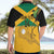 Custom Jamaica Lacrosse Hawaiian Shirt Streamertail Hummingbird With Flag - Wonder Print Shop