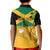 Custom Jamaica Lacrosse Kid Polo Shirt Streamertail Hummingbird With Flag - Wonder Print Shop