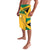 Custom Jamaica Lacrosse Lavalava Streamertail Hummingbird With Flag - Wonder Print Shop