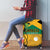 Custom Jamaica Lacrosse Luggage Cover Streamertail Hummingbird With Flag - Wonder Print Shop