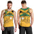 Custom Jamaica Lacrosse Men Tank Top Streamertail Hummingbird With Flag - Wonder Print Shop