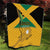 Custom Jamaica Lacrosse Quilt Streamertail Hummingbird With Flag - Wonder Print Shop