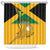 Custom Jamaica Lacrosse Shower Curtain Streamertail Hummingbird With Flag - Wonder Print Shop