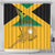 Custom Jamaica Lacrosse Shower Curtain Streamertail Hummingbird With Flag - Wonder Print Shop