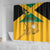 Custom Jamaica Lacrosse Shower Curtain Streamertail Hummingbird With Flag - Wonder Print Shop