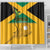 Custom Jamaica Lacrosse Shower Curtain Streamertail Hummingbird With Flag - Wonder Print Shop