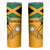 Custom Jamaica Lacrosse Skinny Tumbler Streamertail Hummingbird With Flag - Wonder Print Shop