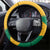 Jamaica Lacrosse Steering Wheel Cover Streamertail Hummingbird With Flag - Wonder Print Shop